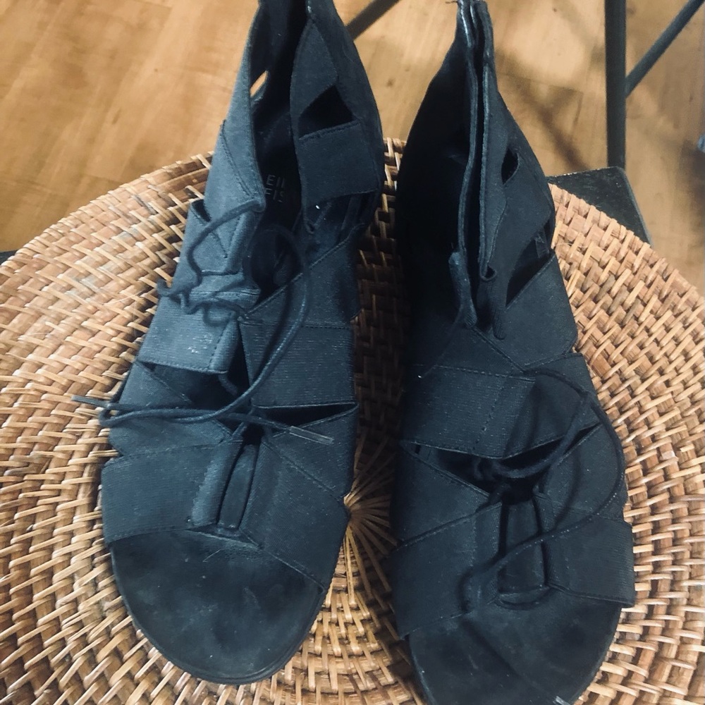 Black Women's Sandals Eileen Fisher